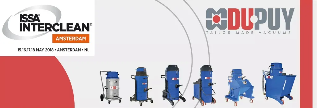 DU-PUY будет на выставке Interclean 2018!